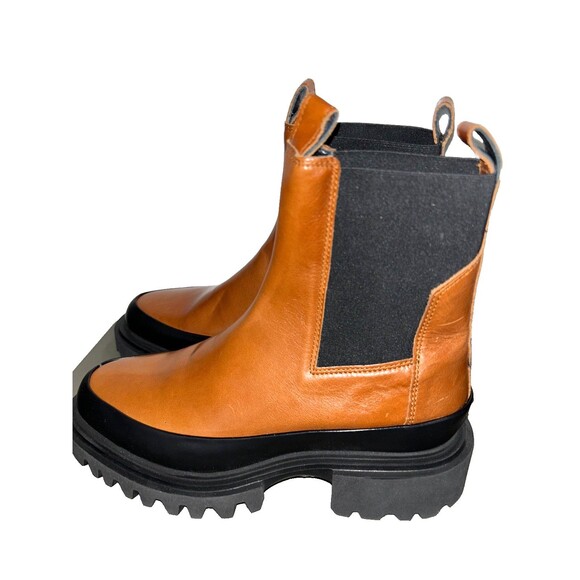 Allsaints Women's NIB Harlee Chelsea Boot size 7 Lug Sole - Picture 2 of 7